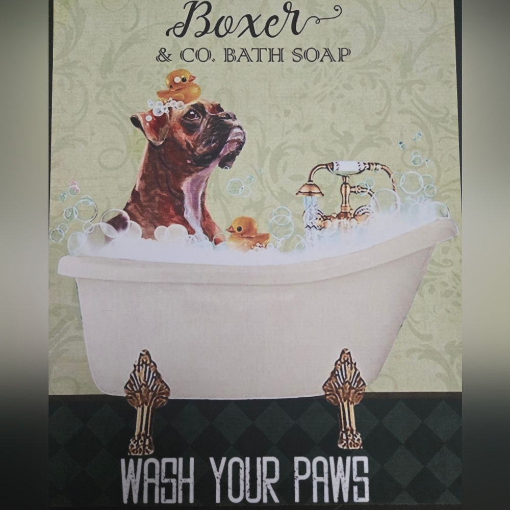 Decorative Bath Soap Wall Art Canvas Board 8x10